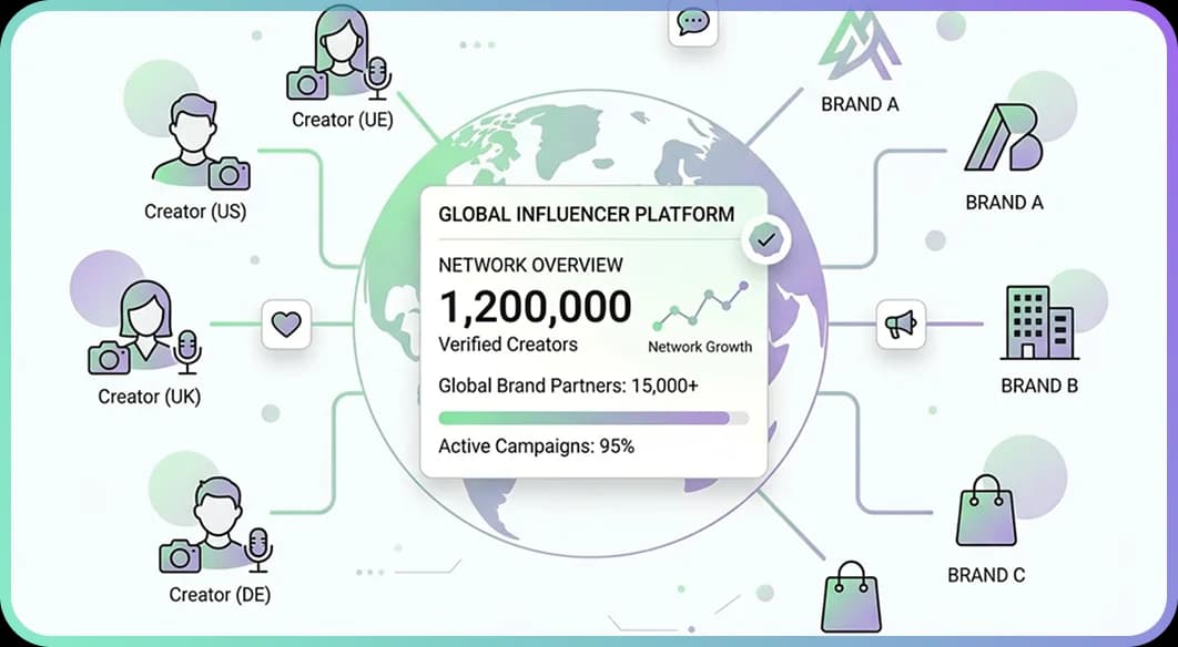 One Global Platform For Creators And Brands